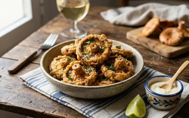 Níscalos Rebozados: Receta Crujiente y Deliciosa