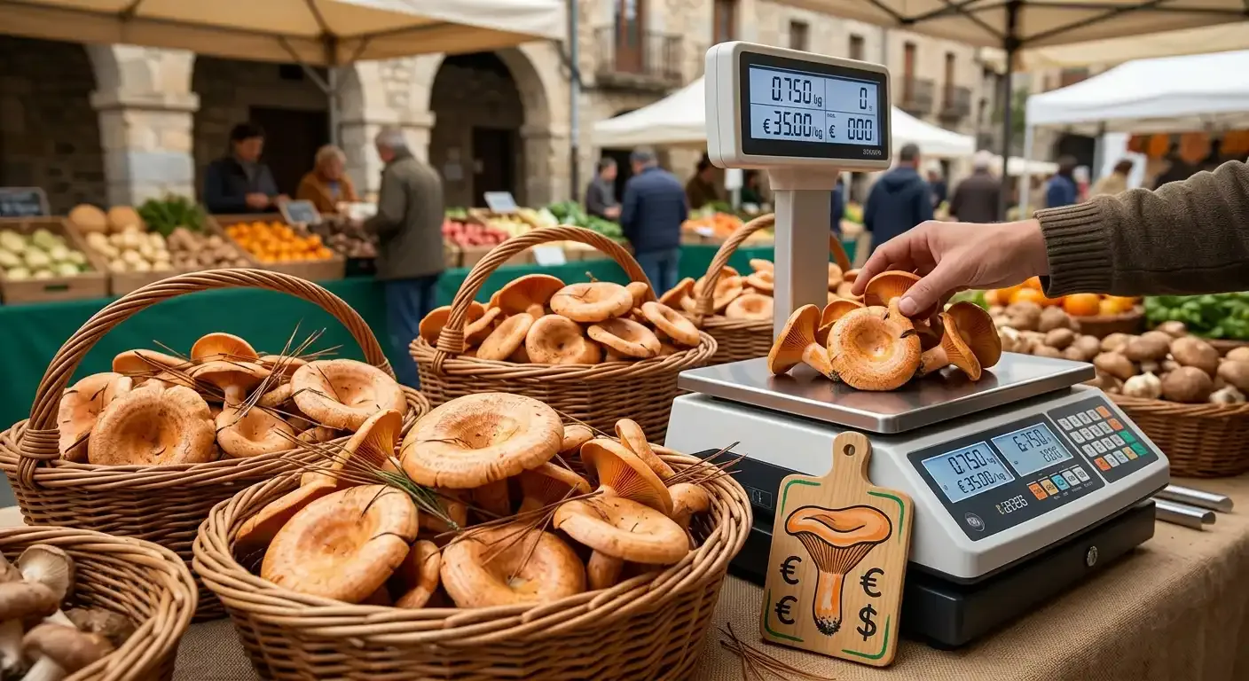 Precio de los Níscalos Hoy 2026: Kilo, Mercadona y Mercados